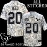 Camo EmbroideCamo Ed Reed Jersey Houston Texans #20 Stitched Jerseys