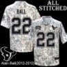 Camo EmbroideCamo Alan Ball Jersey Houston Texans #22 Stitched Jerseys