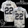 Camo EmbroideCamo Mike Boone Jersey Houston Texans #22 Stitched Jerseys