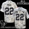 Camo EmbroideCamo Chris Polk Jersey Houston Texans #22 Stitched Jerseys