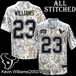 Camo EmbroideCamo Kevin Williams Jersey Houston Texans #23 Stitched Jerseys