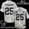 Camo EmbroideCamo Nick Ferguson Jersey Houston Texans #25 Stitched Jerseys