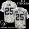 Camo EmbroideCamo Desmond King Jersey Houston Texans #25 Stitched Jerseys