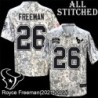 Camo EmbroideCamo Royce Freeman Jersey Houston Texans #26 Stitched Jerseys