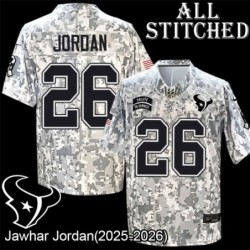 Camo EmbroideCamo Jawhar Jordan Jersey Houston Texans #26 Stitched Jerseys