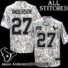 Camo EmbroideCamo Jason Anderson Jersey Houston Texans #27 Stitched Jerseys