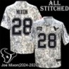 Camo EmbroideCamo Joe Mixon Jersey Houston Texans #28 Stitched Jerseys