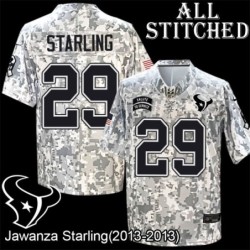 Camo EmbroideCamo Jawanza Starling Jersey Houston Texans #29 Stitched Jerseys