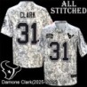 Camo EmbroideCamo Damone Clark Jersey Houston Texans #31 Stitched Jerseys