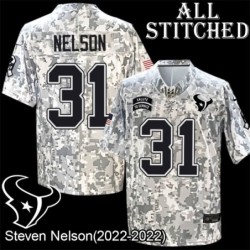 Camo EmbroideCamo Steven Nelson Jersey Houston Texans #31 Stitched Jerseys