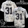 Camo EmbroideCamo Dameon Pierce Jersey Houston Texans #31 Stitched Jerseys