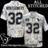 Camo EmbroideCamo David Montgomery Jersey Houston Texans #32 Stitched Jerseys