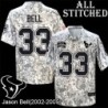 Camo EmbroideCamo Jason Bell Jersey Houston Texans #33 Stitched Jerseys