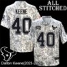 Camo EmbroideCamo Dalton Keene Jersey Houston Texans #40 Stitched Jerseys