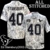 Camo EmbroideCamo Ed Stansbury Jersey Houston Texans #40 Stitched Jerseys