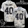 Camo EmbroideCamo Marcus Williams Jersey Houston Texans #40 Stitched Jerseys
