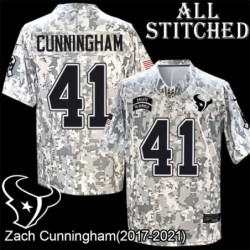 Camo EmbroideCamo Zach Cunningham Jersey Houston Texans #41 Stitched Jerseys