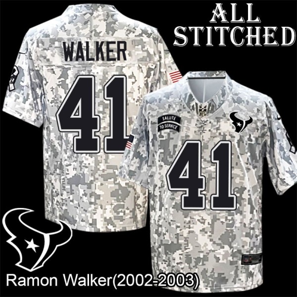 Camo EmbroideCamo Ramon Walker Jersey Houston Texans #41 Stitched Jerseys
