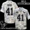 Camo EmbroideCamo Cierre Wood Jersey Houston Texans #41 Stitched Jerseys