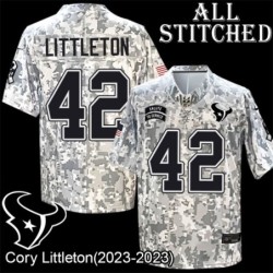 Camo EmbroideCamo Cory Littleton Jersey Houston Texans #42 Stitched Jerseys