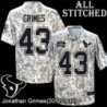Camo EmbroideCamo Jonathan Grimes Jersey Houston Texans #43 Stitched Jerseys