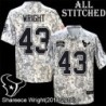 Camo EmbroideCamo Shareece Wright Jersey Houston Texans #43 Stitched Jerseys