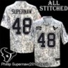Camo EmbroideCamo Phillip Supernaw Jersey Houston Texans #48 Stitched Jerseys