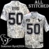 Camo EmbroideCamo Solomon Byrd Jersey Houston Texans #50 Stitched Jerseys