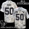 Camo EmbroideCamo Akeem Dent Jersey Houston Texans #50 Stitched Jerseys
