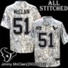 Camo EmbroideCamo Jimmy McClain Jersey Houston Texans #51 Stitched Jerseys