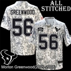 Camo EmbroideCamo Morlon Greenwood Jersey Houston Texans #56 Stitched Jerseys