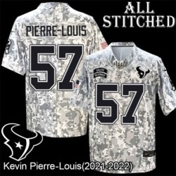 Camo EmbroideCamo Kevin Pierre-Louis Jersey Houston Texans #57 Stitched Jerseys