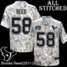 Camo EmbroideCamo Brooks Reed Jersey Houston Texans #58 Stitched Jerseys