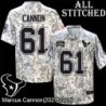 Camo EmbroideCamo Marcus Cannon Jersey Houston Texans #61 Stitched Jerseys