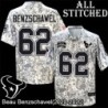 Camo EmbroideCamo Beau Benzschawel Jersey Houston Texans #62 Stitched Jerseys