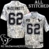 Camo EmbroideCamo KC McDermott Jersey Houston Texans #62 Stitched Jerseys