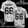 Camo EmbroideCamo Andrew Gardner Jersey Houston Texans #66 Stitched Jerseys