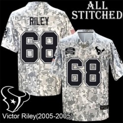 Camo EmbroideCamo Victor Riley Jersey Houston Texans #68 Stitched Jerseys
