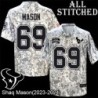 Camo EmbroideCamo Shaq Mason Jersey Houston Texans #69 Stitched Jerseys