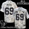 Camo EmbroideCamo Chester Pitts Jersey Houston Texans #69 Stitched Jerseys