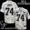Camo EmbroideCamo Josh Jones Jersey Houston Texans #74 Stitched Jerseys