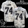 Camo EmbroideCamo Kendall Lamm Jersey Houston Texans #74 Stitched Jerseys