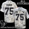 Camo EmbroideCamo Martinas Rankin Jersey Houston Texans #75 Stitched Jerseys