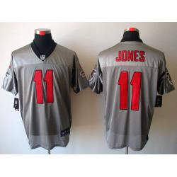 [NEW,Gray-Shadow]Julio Jones Football Jersey -Atlanta #11 Gray Jersey