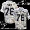 Camo EmbroideCamo Brent Qvale Jersey Houston Texans #76 Stitched Jerseys