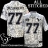 Camo EmbroideCamo David Quessenberry Jersey Houston Texans #77 Stitched Jerseys