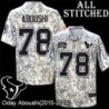 Camo EmbroideCamo Oday Aboushi Jersey Houston Texans #78 Stitched Jerseys