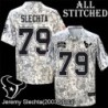 Camo EmbroideCamo Jeremy Slechta Jersey Houston Texans #79 Stitched Jerseys