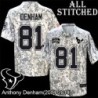 Camo EmbroideCamo Anthony Denham Jersey Houston Texans #81 Stitched Jerseys