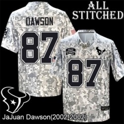 Camo EmbroideCamo JaJuan Dawson Jersey Houston Texans #87 Stitched Jerseys
